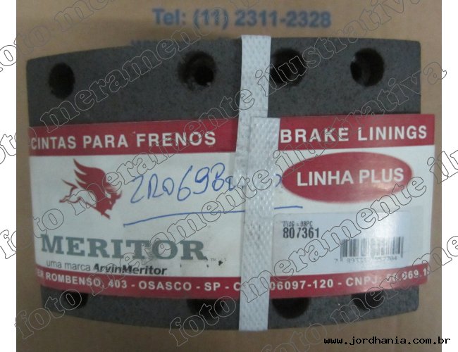 2R0698075B LONA FREIO PLUS VW